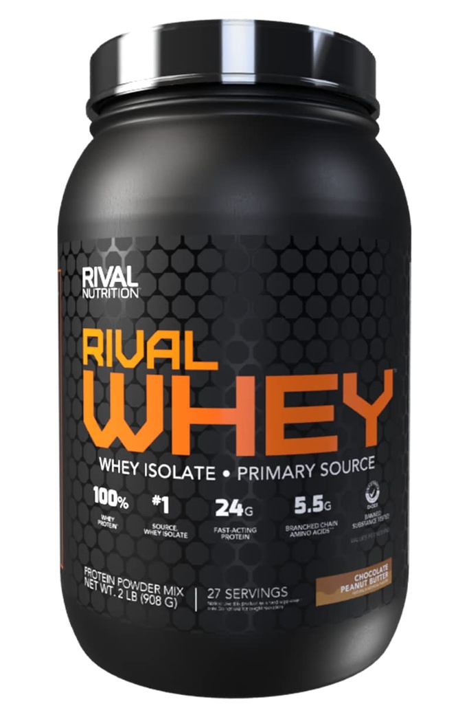 Rival syrovátka čokoláda arašídové máslo 2lb