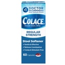 Colace Regular Strength Stool Softener 100 mg Kapsle 60 Počet Docusátů Sodium Stool Softener pro Gentle Dependable Relief