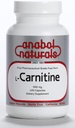 Anabol Natural L- karnitin 120 kapsule- 500 mg čistý L- karnitin per Capsule, 120 Podání