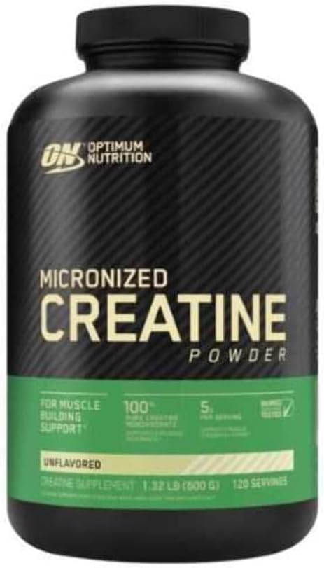 Optimum Nutrition Creatine Powder, Neochucený, 600 Gram