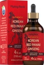 Piping Rock Korean Red Ginseng Liquid Extract 124; 4 Fl Oz Oz OZ 124; Panax Root Extract 124; Alkohol zdarma tinktura 124; Vegetarian, Non- GMO, gluten zdarma dodatek