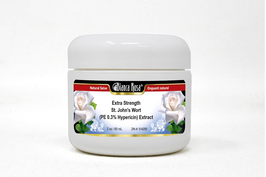 Bianca Rosa Extra Strength St. John 's Wort (PE 0,3% Hypericin) Extract - Salve Ointment (2 oz, ZIN: 514259)