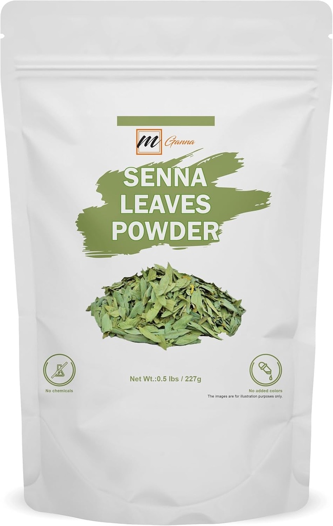 100% přírodní senna prášek 0, 5 LBS / 227 GMS (Cassia Angustifolia) pro zdraví a péči o pleť