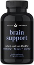 Doplněk pro podporu mozku - Přírodní paměť a soustředění Doplněk s Lví hřívou, Ginkgo Biloba, Bacopa Monnieri & Ashwagandha Root - Přírodní nootropics & Brain Booster 124; 60 Kapsle