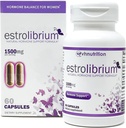 VH Nutrition ESTROLIBRIUM PHARMAND124; Hormonální rovnováha pro ženy * PHARD124; Menopauza Support Supplement * PHARD124; Black Cohosh, Shatavari, Chaste Tree Berry (Vitex), Dong Quai GARD124; 60 Kapsle v snadné polykat pilulky