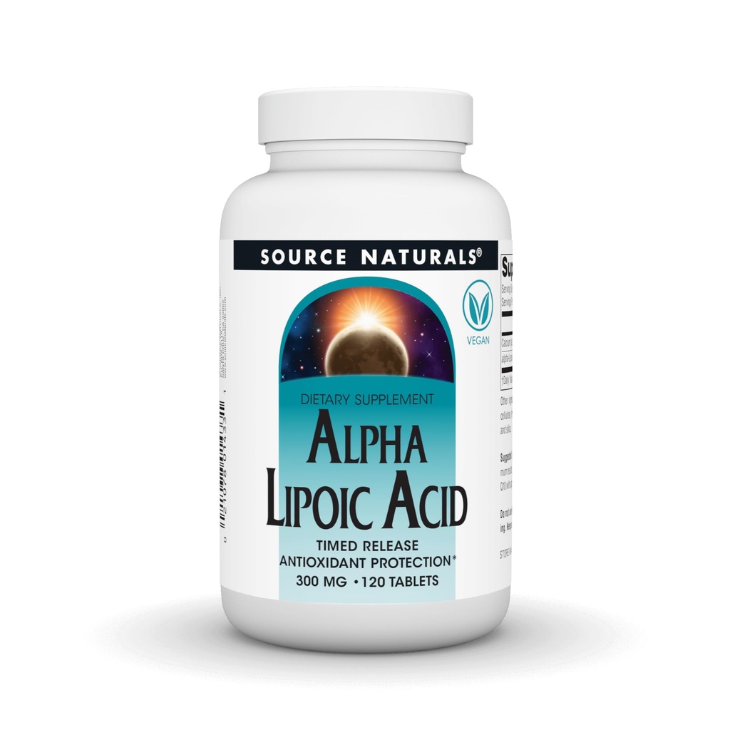 Zdroj Naturals Alpha Lipoic Acid, Time Released Antioxidant Protection * - 120 Time Release Tablety