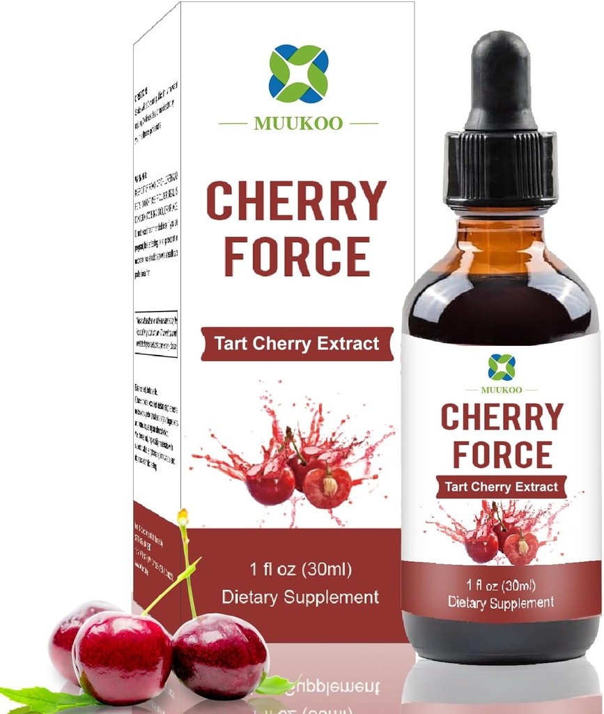 Cherry Force dodatek Tart Cherry Extract Bohatý v Phytonutrients Příroda Tart Cherry Plně absorbovaný Tart Cherry Juice koncentrát