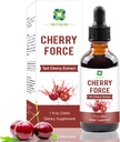 Cherry Force dodatek Tart Cherry Extract Bohatý v Phytonutrients Příroda Tart Cherry Plně absorbovaný Tart Cherry Juice koncentrát