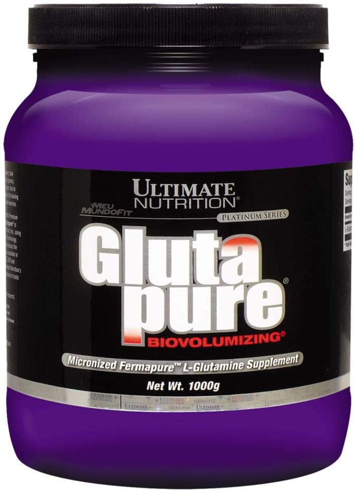 Ultimate Nutrition Glutasure 5000mg Biovolumizing, Muscle Recovery Doplňky s L- glutamin, Amino Acid Powder pro imunitní funkci, 1000g Powder, 200 Servings