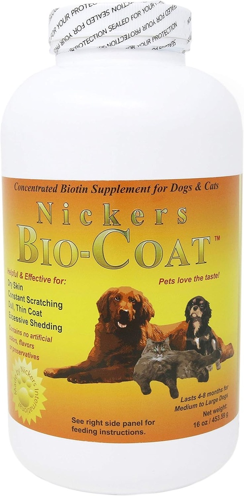 Bio Coat Koncentrovaný doplněk Biotin - 16 oz