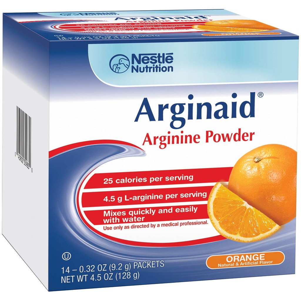 Novartis Nutrition Arginaid - Orange (box se 14 9.2g pakety)