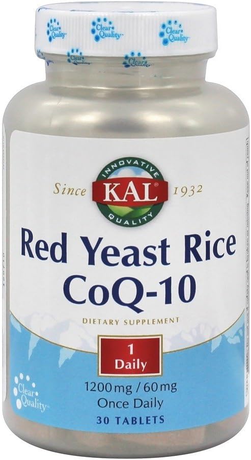 Red Yeast Rice CoQ10 jednou denně Kal 30 Tabs