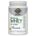 Zahrada života SPORT syrovátkové bílkoviny prášek vanilka, Premium tráva Fed syrovátkové bílkoviny izolát plus probiotika pro imunitní systém zdraví, 24g protein, non GMO, gluten zdarma, chlazený zpracován - 20 Služeb