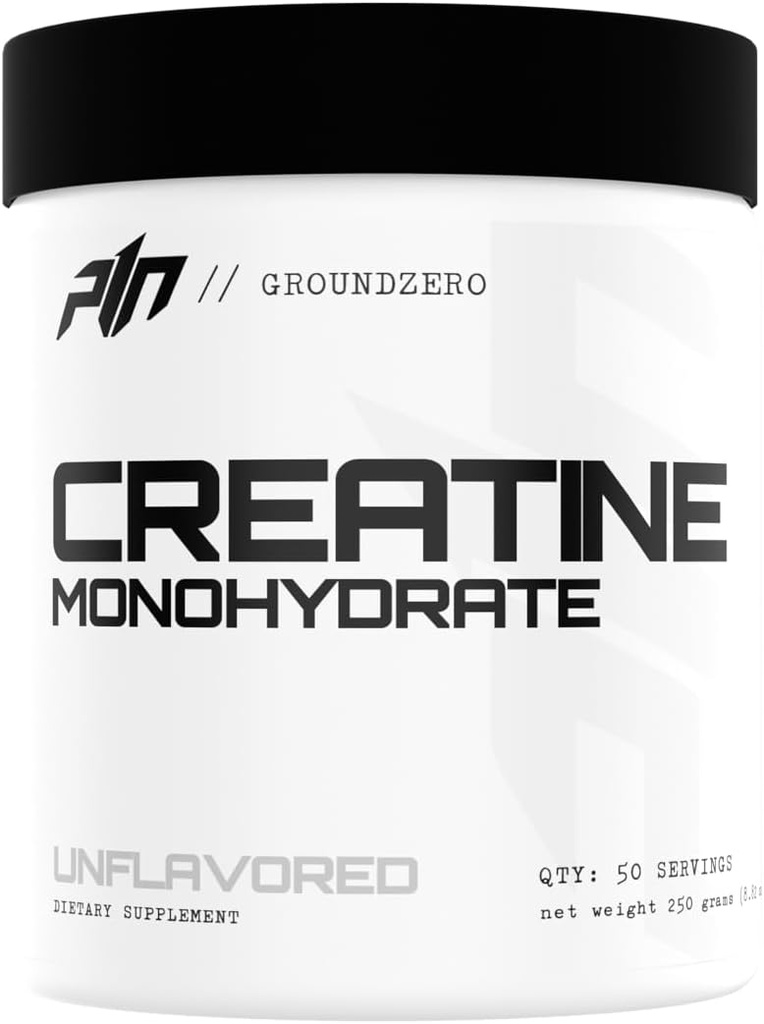 Projekt # 1 Creatin Monohydrát Powder - Lepší Gym Performance & Recovery Dodatek pro muže a ženy - Muscle Build & Addit- Neochucené - 50 Služeb