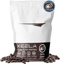XEELA Plant Based Vegan Protein Powder - Nezávisle testováno - 25g High Protein, Pea Protein for Men & Women - Vitaminy & Minerály, Non GMO, Dairy & gluten Free, LowCarb & LowFat (Java Chip)