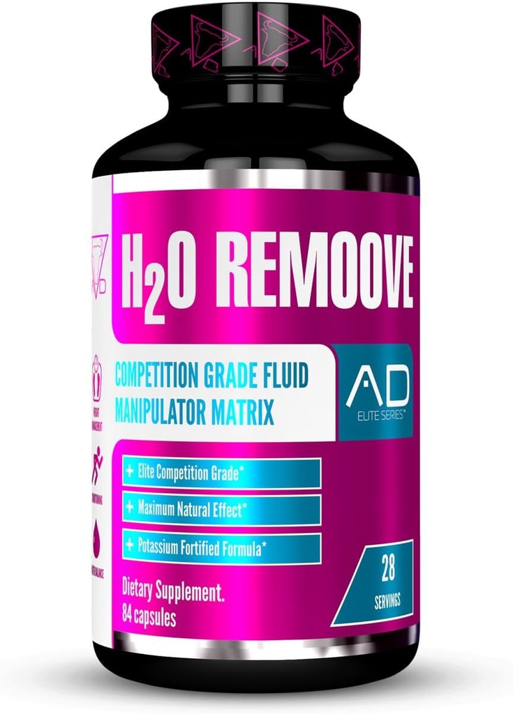 Projekt AD H2O Remoove Nutural Diuretice Water Management System, Obsahuje Potassium- Sparing Formule určené k podpoře sušičky, Leaner A více cévní vzhled fyzika (28 Služeb)