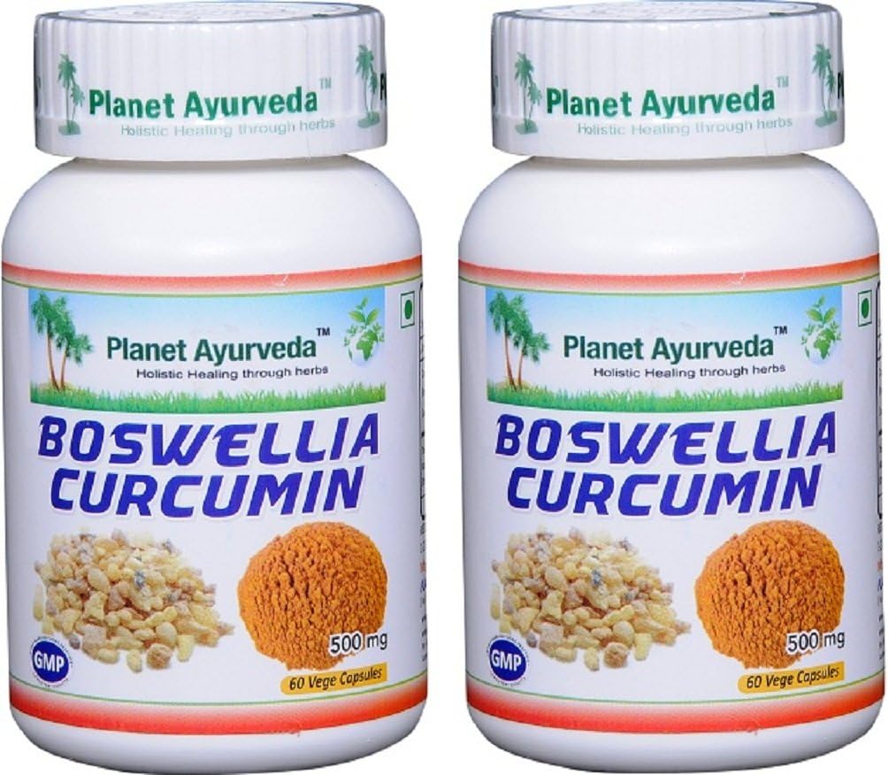 Planeta Ayurveda Boswellia Curcumin, 500 mg Veg Kapsle - 2 Lahve
