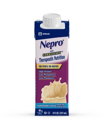 NEPRO CARB STEADY HOMEMADE VANILLA 8 OZ KONTAINERS