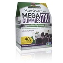 Odpověď přírody Sambucus Mega Gummies 7x (30 Gummies)