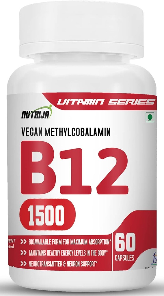 Vitamin B12 dodatek (60 Kapsle)