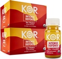Kor Shot Vitamin D & Zinek Shot - 24 Pack x 1.7 Fl Oz - Intenzivní obrana - 100% DV zinku a 235% DV vitaminu D - USDA Certified Organic