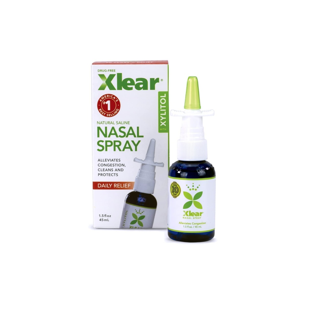 Xlear Natural Nasal Spray with Xylitol, 1.5 fl oz (Balení po 4)