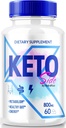 Keto Boční Kapsle, Premium dodatek k podpoře aktivního životního stylu, All- Natural Keto Podpora dosažení Fit a zdravé tělo, KetoSide Detox pilulky Recenze (60 Kapsle)
