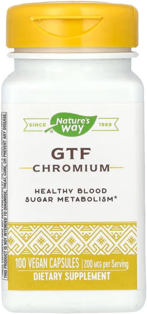 Cesta přírody - Gtf Chromium, 200 mcg, 100 tobolek