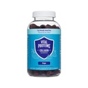 Vitální proteiny kolagenové žvýkačky, 2,5g klinicky testovaného kolagenu pro vlasy, kůži, nehty a vrásky, 120 ct, 30- denní zásobování, Grape Flavor