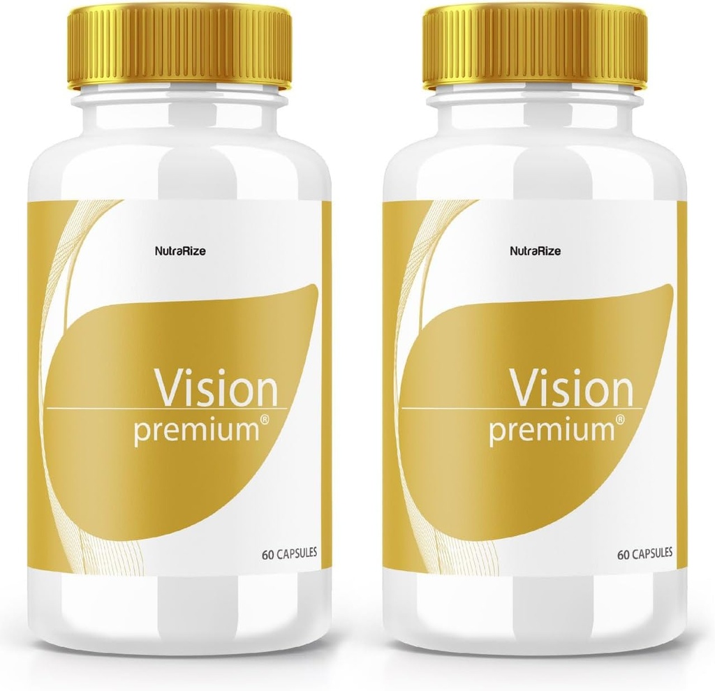 (2 Pack) Vision Premium, Premium Eye Supplement, Vision Premium pro zlepšení koncentrace a zaměření, Vision Premium All- Natural pilulky pro zdravé oči, VisionPremium Recenze (120 Kapsle)