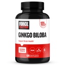 FORCE FACTOR Ginkgo Biloba 120mg, doplněk zdraví mozku pro dospělé, maximální síla Ginko Brain Supplement, Vegan, Non- GMO, 120 Kapsle