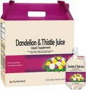 Pampeliška & Thistle Juice Liquid Supplement. Pomáhá zlepšit zdraví jater, posílit imunitu. Žádné konzervační a umělé přísady....