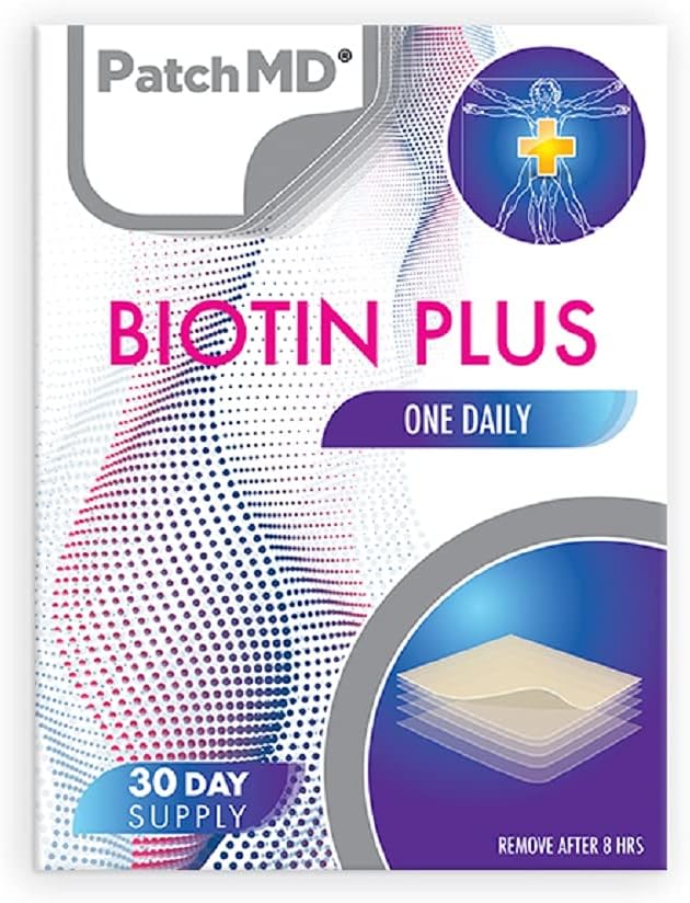 PatchMD - Biotin Plus Patches - 30 dní dodávky