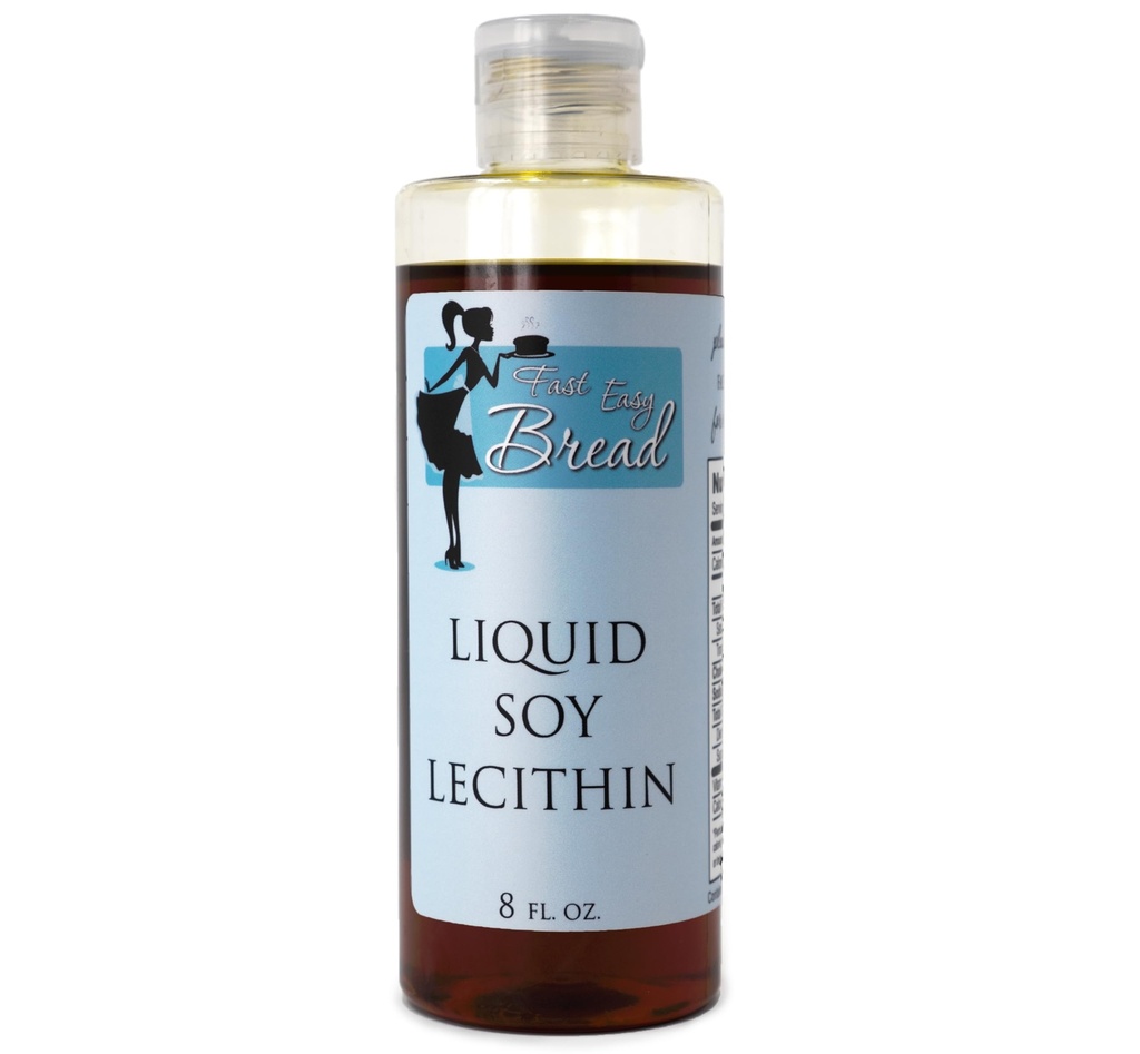 Rychlé snadné pečivo Soy Lecithin Liquid (8 oz) CLAS124; Easy- to- Use CLAS124; K dispozici v Mess- Free Squeezable Bottle CLAS124; Natural Food- Class Emulsifier CLAS124; Enhances Dugh Texture and Ingredience Distribution