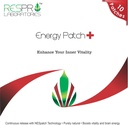 Respro Labs Natural Guarana a CoQ10 Energy Patch Plus, Continuous Release, 10 Záplaty