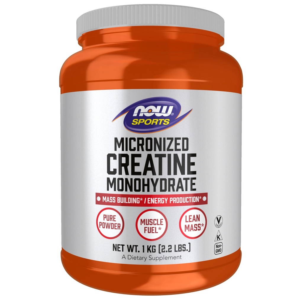 Sports Nutrition, Micronized Creatine Powder 500 g, Mass Building * / Energy Production *, 1 kg.
