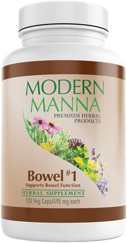 Bowel # 1: Zácpa Relief Formule - Přírodní Bylinné Laxative - Jemné, efektivní, No Harsh vedlejší účinky - Uvolňuje zácpu, plyn, a nafouknutí - Vegan (60- denní dodávky, 120 Kapsle)