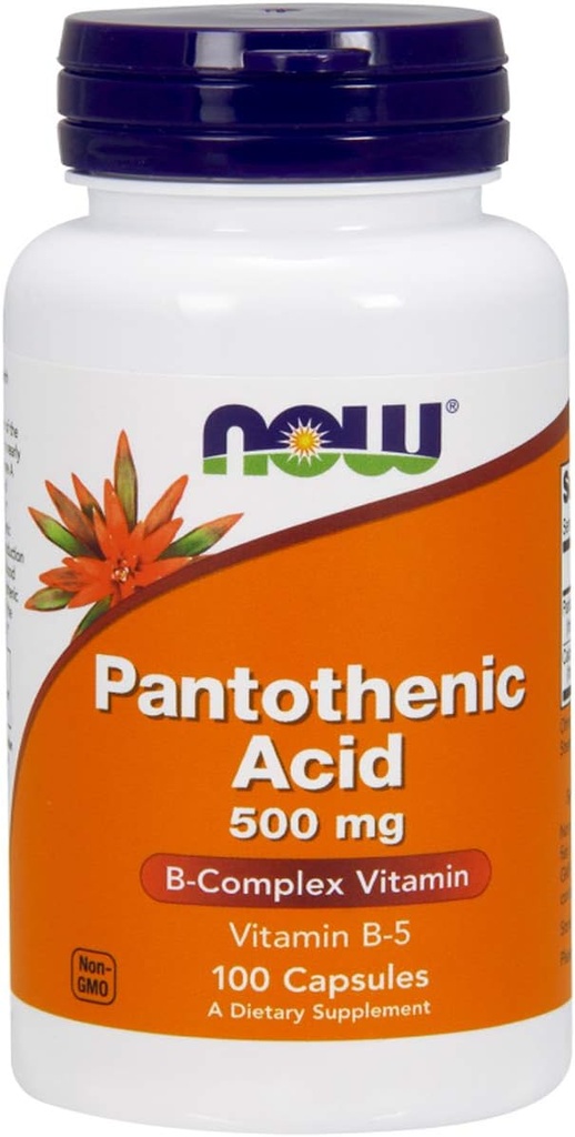 Potraviny Kyselina pantotenová 500 mg, 100 tobolek (balení po 2 ks)