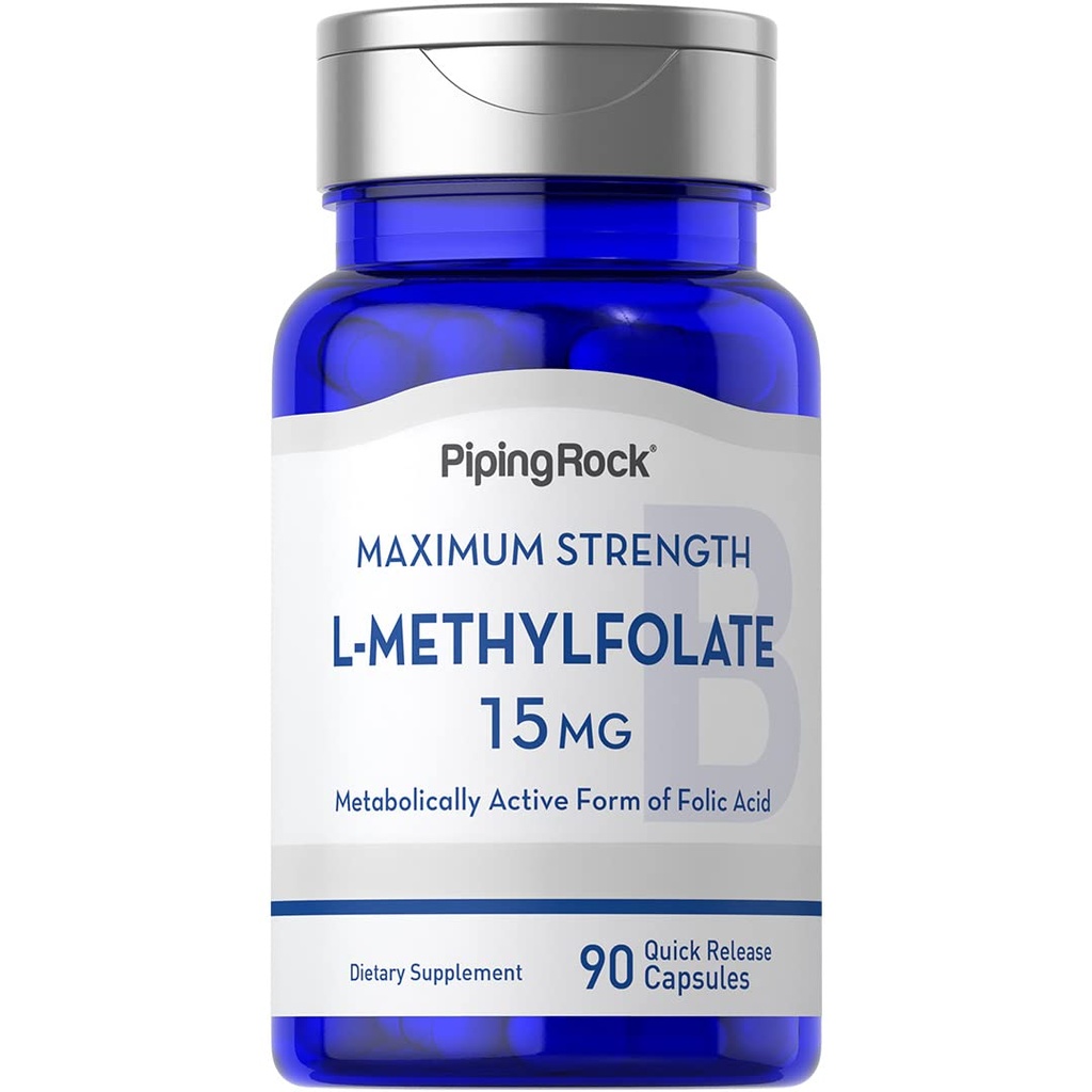 Piping Rock L Methylfolate 15 mg iž