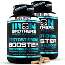 Test Booster pro muže s Estrogen Block - Anti- Estrogen Dietní dodatek - Přírodní Aromatáza Inhibitor - Zvýšení Libido & Síla 60 Kapsle - Svalový růst - Váhové ztráty (2 láhve)