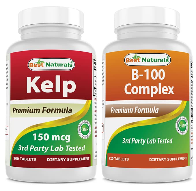 Kelp dodatek 150 Mcg & B-100 Komplex