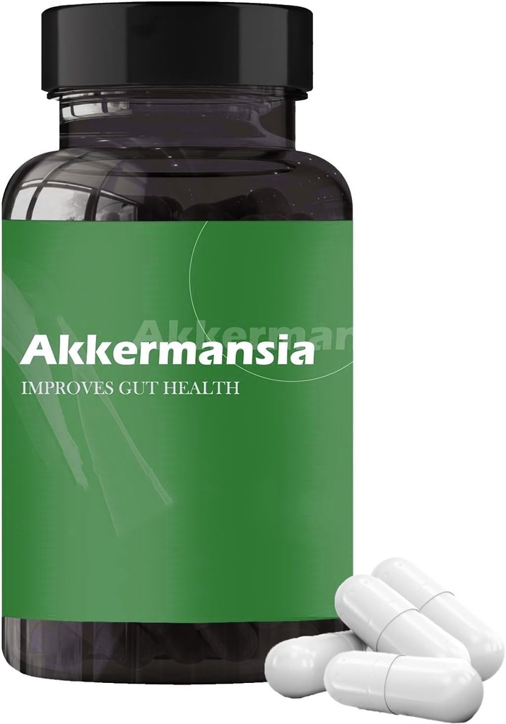 Akkermansia Probiotic - Zpožděné uvolnění, Third- Party Testováno, Gut zdraví pro muže a ženy