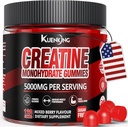 Tvorba Monohydrát Žvýkačky pro muže a ženy, Cukr zdarma Veganské Žvýkačky 5g pro svalovou sílu, Energy Boost, Pre Workout doplňky, Focus & Endurance I120 Počítání - Smíšené Berry