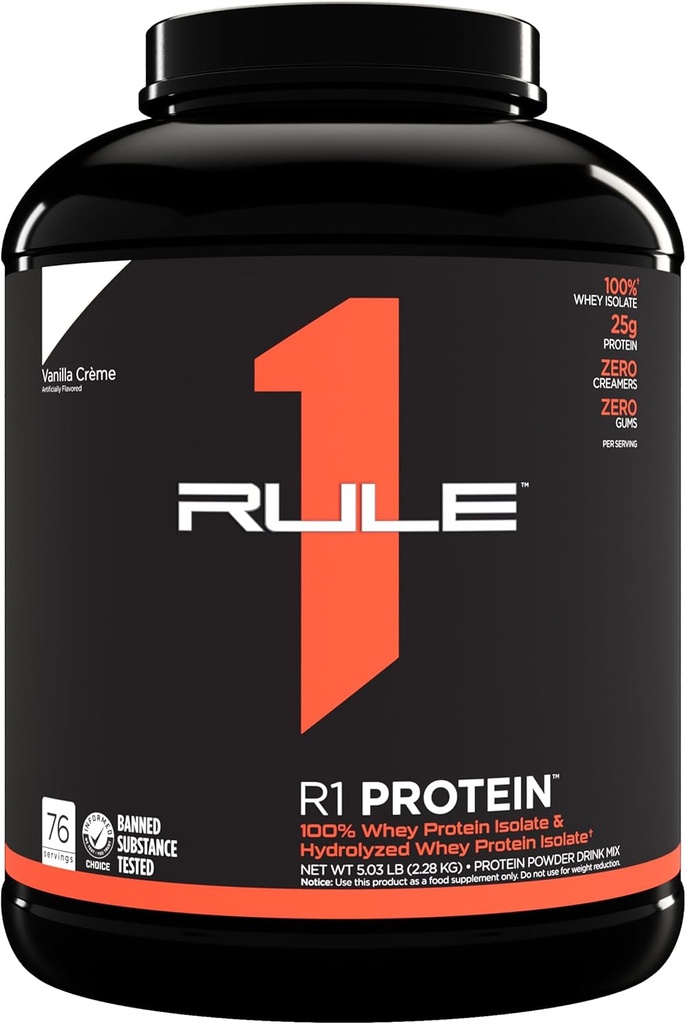 R1 Protein, 76 Servings, Vanilla Crème