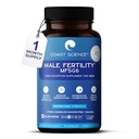 Mužské plodnosti doplňky MFSg6 - CoQ10, Ashwaganda, PQQ - Sperm Zdraví Počet a Semen Booster plodnost doplněk pro muže - Zahrnuje Prenatal Vitaminy a PQQ - 90 Kapsle