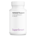 Supersmart - Adrenal Support (Advanced Formule) - s Rhodiolou Rosea, Holy Basil Tulsi, Magnesium - Adaptogenní Byliny dodatek 124; Non- GMO & gluten zdarma - 90 Tablety