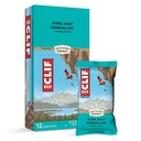 CLIF BARS - Energy Bary - Cool Mint Chocolate - With Caffeine - Made with Organic Oats - Plant Based Food - Vegetarian - Kosher (2.4 Ounce Protein Bary, 12 Počet) Balení May Vars