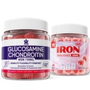 Glucosamine Chondroitin Gummies + Železný doplněk pro ženy