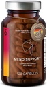 CLAV Meno Balance - Menopauza Support - s Wild Yam Root, Red Clover, Sibiřská rebarbora - Hot Flash Relief, Mood Swings & Muti- Symptom Support -120 Kapsle